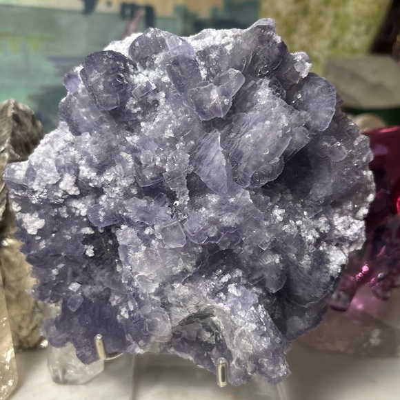 Purple Fujian Fluorite 3+ pounds - Picture 2 of 12
